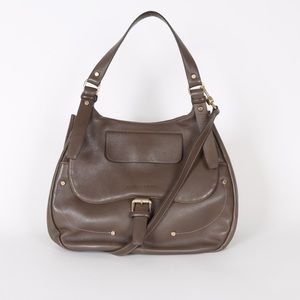 Longchamp Balzane Leather Messenger Bag